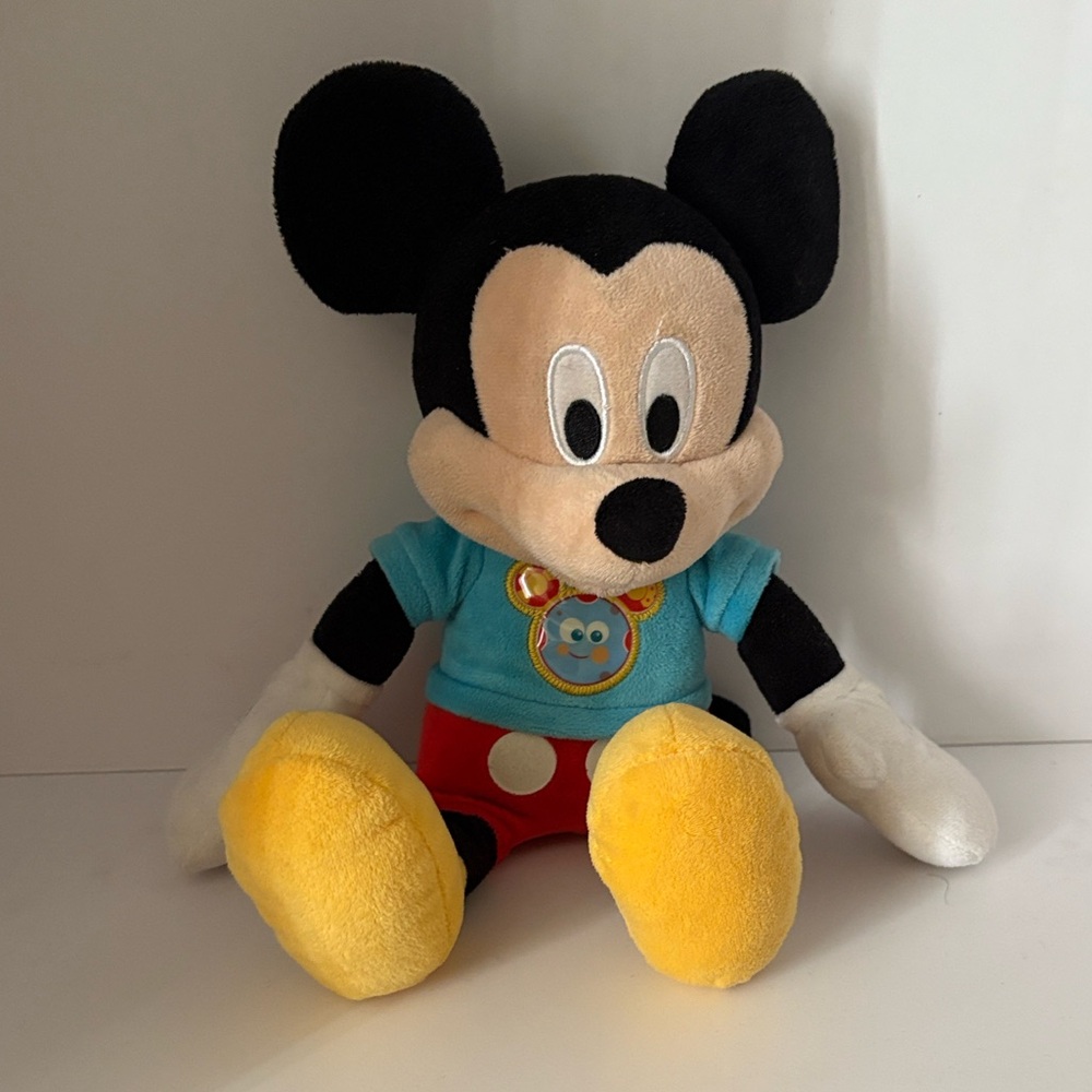 Singing Talking Mickey Mouse Clubhouse Song Phrases Plush Toy